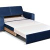 niebieski rozkładany fotel 150x90 Luffy