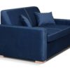 niebieski rozkładany fotel 150x90 Luffy