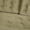beżowa sofa welurowa z funkcją spania 230x100 Mint