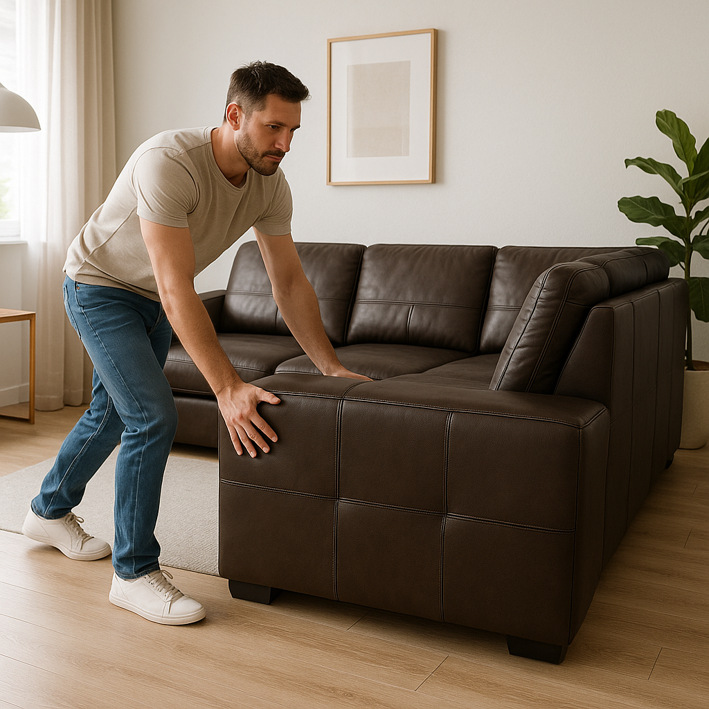 Jak ustawić narożnik w salonie?