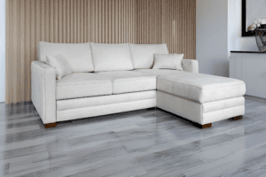 Biały narożnik 235x160 Milo