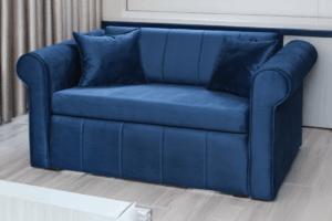 Niebieska sofa amerykanka Diuna