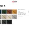 Sofa musztardowa pikowana Mint - obrazek 11