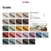 Sofa musztardowa pikowana Mint - obrazek 9