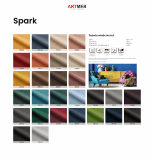 Wzornik tkanin Spark
