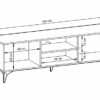 Szafka Diamond RTV-154 wymiary