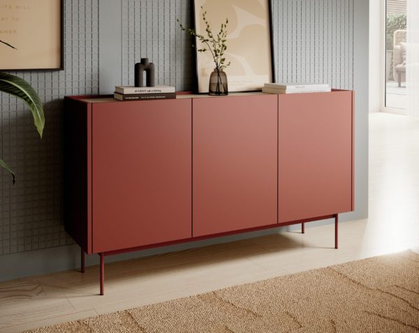 Komoda Color K-144 red aranżacja