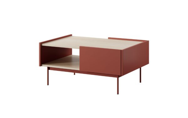 Stolik Color L-97 red bok