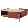 Stolik Color L-97 red otwarta