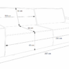 Sofa Alto wymiary