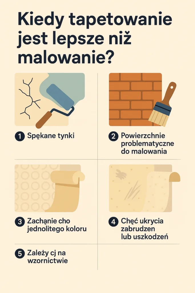 Infografika jak malować ściany