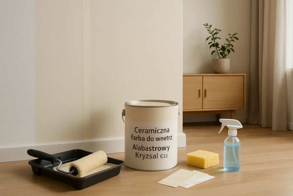Alabstrowa farba do wnętrz